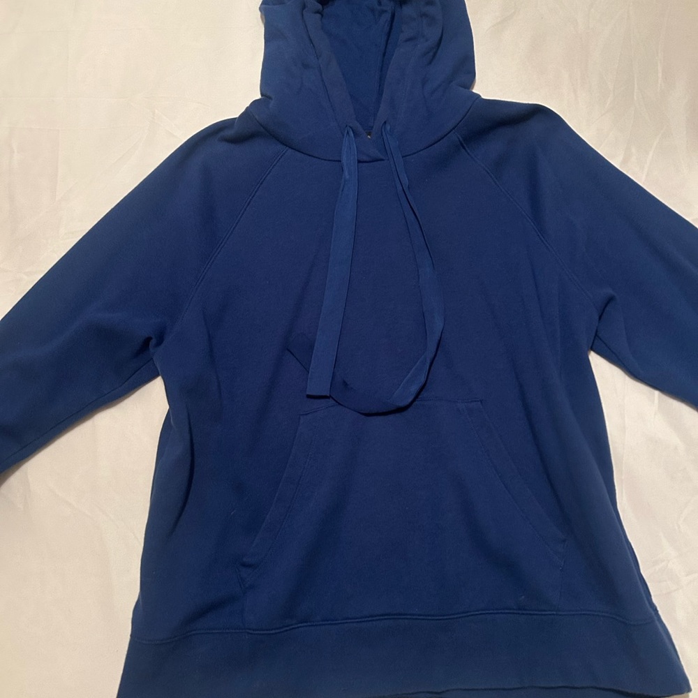 Banana Republic Blue Hoodie with Front Pocket
